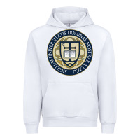 White university dame Urban Hoodie - linhVisuals