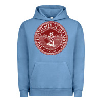 Pigment Pebble Blue university oklahoma Urban Hoodie - linhVisuals