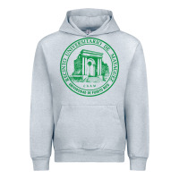 Heather Grey upr at mayaguez Urban Hoodie - linhVisuals
