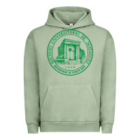 Pigment Oil Green upr at mayaguez Urban Hoodie - linhVisuals