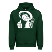 Forest Green luffy one piece Urban Hoodie - linhVisuals