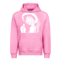 Fuchsia Pink luffy one piece Urban Hoodie - linhVisuals