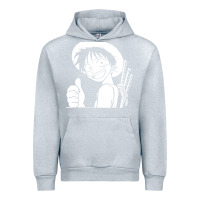 Heather Grey luffy one piece Urban Hoodie - linhVisuals