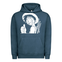 Pigment Midnight Navy luffy one piece Urban Hoodie - linhVisuals