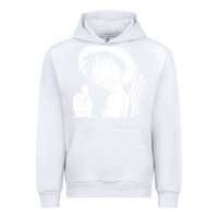 White luffy one piece Urban Hoodie - linhVisuals