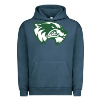 Pigment Midnight Navy utah valley wolverines Urban Hoodie - linhVisuals