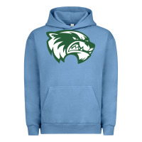 Pigment Pebble Blue utah valley wolverines Urban Hoodie - linhVisuals