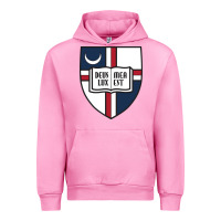 Fuchsia Pink university catholic Urban Hoodie - linhVisuals
