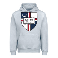 Heather Grey university catholic Urban Hoodie - linhVisuals