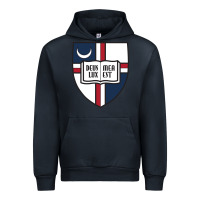 Navy university catholic Urban Hoodie - linhVisuals