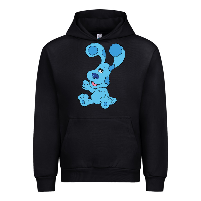 Blues Clues On Red Sofa Urban Hoodie by linhVisuals | Teevron