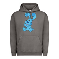 Pigment Tornado blues clues on red sofa Urban Hoodie - linhVisuals