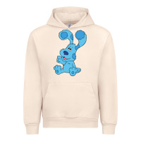 Sandshell blues clues on red sofa Urban Hoodie - linhVisuals