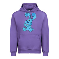 Tulip blues clues on red sofa Urban Hoodie - linhVisuals