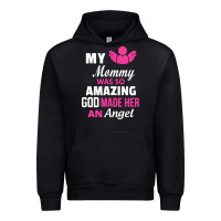 Black my mommy was amazing god made her an angel Urban Hoodie - linhVisuals