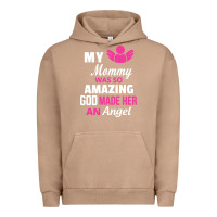 Pigment Burro my mommy was amazing god made her an angel Urban Hoodie - linhVisuals