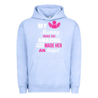 Pigment Grape Ice my mommy was amazing god made her an angel Urban Hoodie - linhVisuals