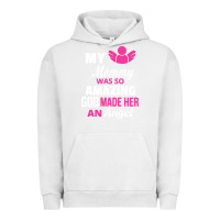 Pigment Lunar Rock my mommy was amazing god made her an angel Urban Hoodie - linhVisuals