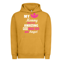 Pigment Peanut Butter my mommy was amazing god made her an angel Urban Hoodie - linhVisuals