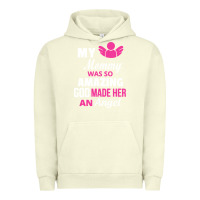 Pigment Pistachio my mommy was amazing god made her an angel Urban Hoodie - linhVisuals
