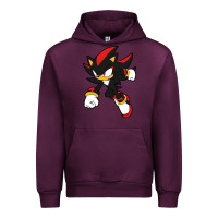 Mauve Wine shadow the hedgehog Urban Hoodie - linhVisuals