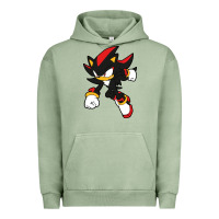 Pigment Oil Green shadow the hedgehog Urban Hoodie - linhVisuals