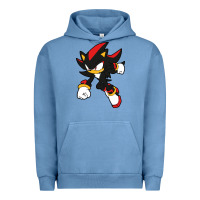 Pigment Pebble Blue shadow the hedgehog Urban Hoodie - linhVisuals