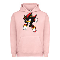Pigment Salmon shadow the hedgehog Urban Hoodie - linhVisuals