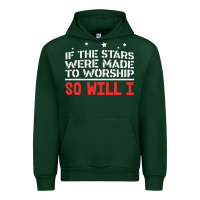 Forest Green if the stars were to worship so will i Urban Hoodie - linhVisuals