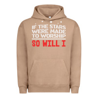 Pigment Burro if the stars were to worship so will i Urban Hoodie - linhVisuals