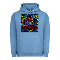 Pigment Pebble Blue kaytranada Urban Hoodie - linhVisuals