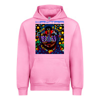 Fuchsia Pink kaytranada Urban Hoodie - linhVisuals