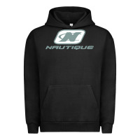 Pigment Black Nautique Boats Urban Hoodie - linhVisuals