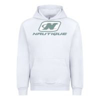 White Nautique Boats Urban Hoodie - linhVisuals