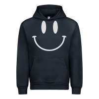Navy smily Urban Hoodie - linhVisuals