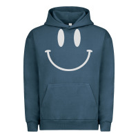 Pigment Midnight Navy smily Urban Hoodie - linhVisuals