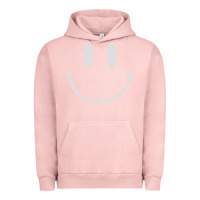 Pigment Salmon smily Urban Hoodie - linhVisuals
