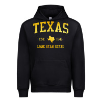 Black texas Urban Hoodie - linhVisuals