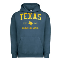 Pigment Midnight Navy texas Urban Hoodie - linhVisuals