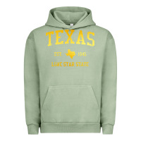 Pigment Oil Green texas Urban Hoodie - linhVisuals