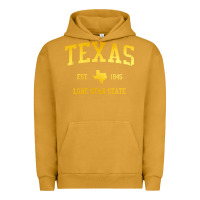 Pigment Peanut Butter texas Urban Hoodie - linhVisuals