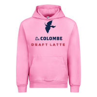 Fuchsia Pink La Colombe Urban Hoodie - linhVisuals