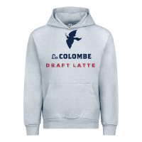 Heather Grey La Colombe Urban Hoodie - linhVisuals