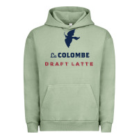 Pigment Oil Green La Colombe Urban Hoodie - linhVisuals