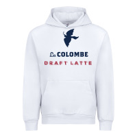 White La Colombe Urban Hoodie - linhVisuals
