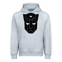 Heather Grey transformer Urban Hoodie - linhVisuals