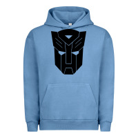 Pigment Pebble Blue transformer Urban Hoodie - linhVisuals
