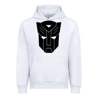 White transformer Urban Hoodie - linhVisuals