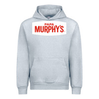 Heather Grey papa murphy's Urban Hoodie - linhVisuals