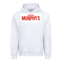 White papa murphy's Urban Hoodie - linhVisuals